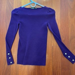 Lauren by Ralph Lauren women’s Sweater purple XS